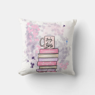 Almofada Lady Boss Books e Mug