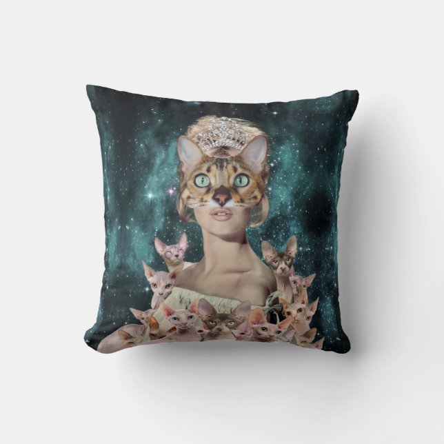 Almofada Lady Cat (Frente)