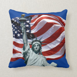 Almofada Lady Liberty, Travesseiro decorativo da Glória Ant