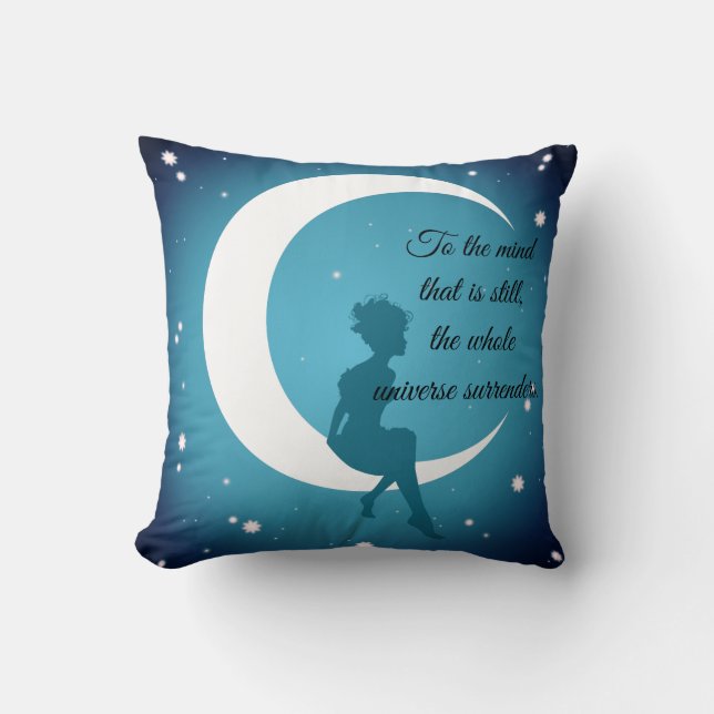 Almofada Lady Moon Travesseiro decorativo (Frente)