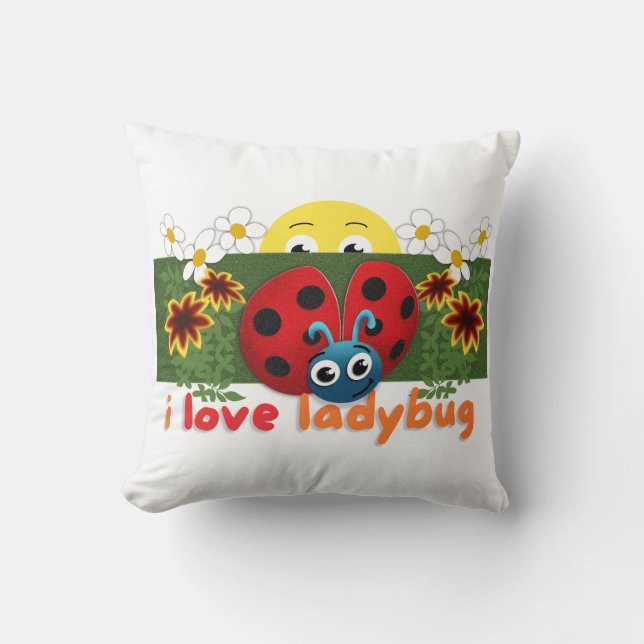 Almofada Ladybug (Frente)