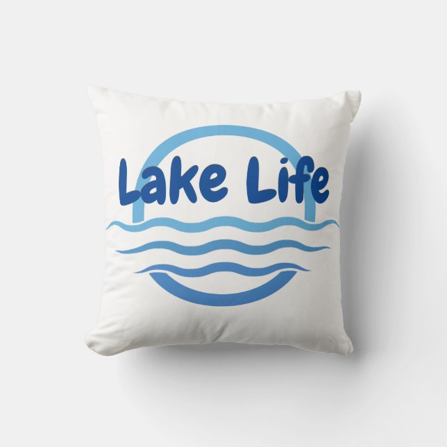 Almofada Lago Life (Frente)