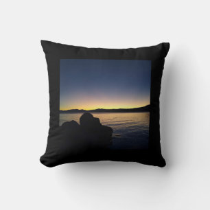 Almofada Lago Tahoe Sunset