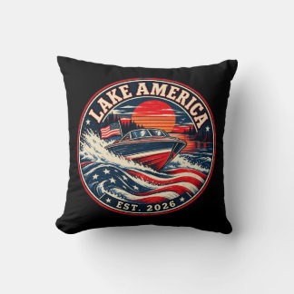 Almofada Lake America é humor político de 2026