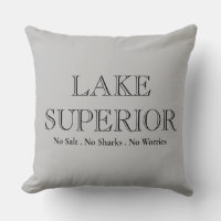 LAKE SUPERIOR, sem tubarões, sem sal, sem preocupa