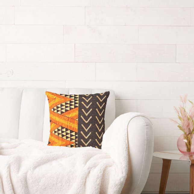 Almofada Lama Tribal Africana (Sofá)