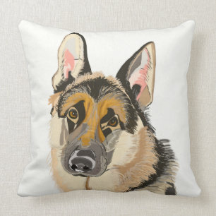 Almofada Lance Pilllow do german shepherd
