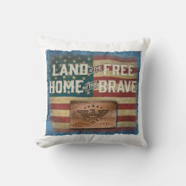 Almofada Land of the Free - Throw Pillow