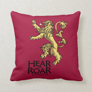 Almofada Lannister Sigil - Ouça-me Roar