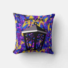 Almofada Lanterna Colorida Anassa Kata Owl