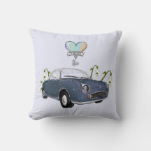 Lapis Grey Figaro pillow