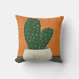 Almofada Laranja e Cinza Acrílico Potente