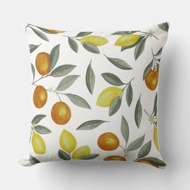 Almofada Laranjas e limões (Frente)