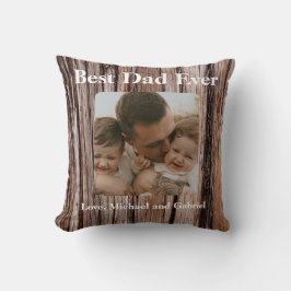 Almofada Latido de cedro russo, padrão natural de árvore ao