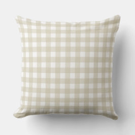 Almofada Lauren Gingham Beige