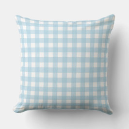 Almofada Lauren Gingham Blue