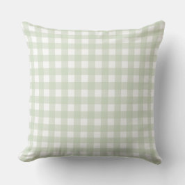 Almofada Lauren Gingham Pastel Green