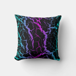 Almofada Lava Espacial Rachada - Ciano/Rosa