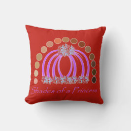 Almofada Lavadinho Em Sombras De Uma Princesa Compõem Arco-