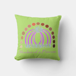 Almofada Lavadinho Em Sombras De Uma Princesa Compõem Arco-