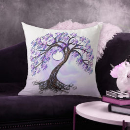 Almofada Lavanda da árvore da vida