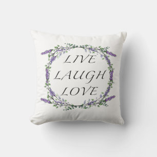 Almofada Lavanda e Eucalyptus ao vivo do amor