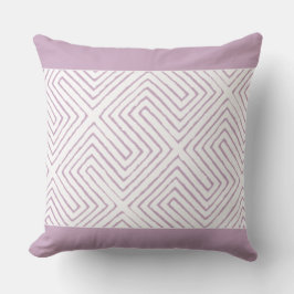 Almofada Lavanda e White Africa Maze Lama-Lama