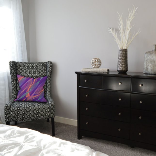 Almofada Lavanda elegante (Criador carregado)