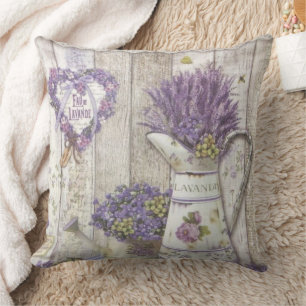 Almofada Lavanda Floral Purple Vintage