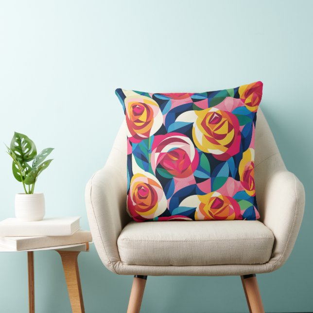 Almofada Layered Roses of Love (Cadeira)