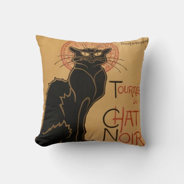 Almofada Le chat Noir - Steinlen (Frente)