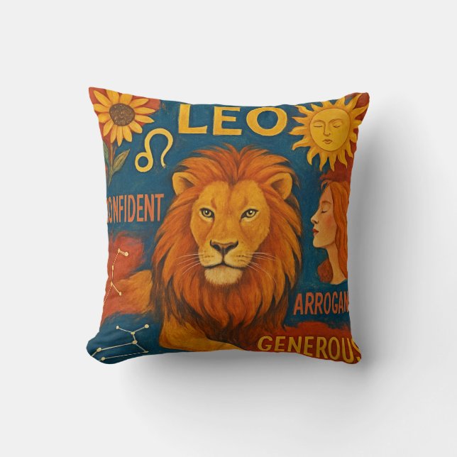 Almofada Leão (Frente)