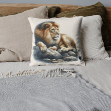 Leão Africano Aquarela