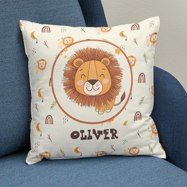 Almofada Leão branco (Criador carregado)