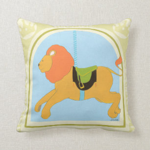 Almofada Leão Carousel de June Erica Vess