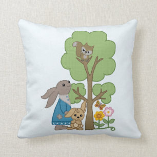 Almofada Lebre e eichhörnchen