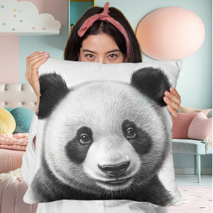 Almofada Legal Childrens Cute Panda Bear Design
