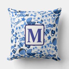 Almofada Legal e bonito Criança Menino Nursery personalizad