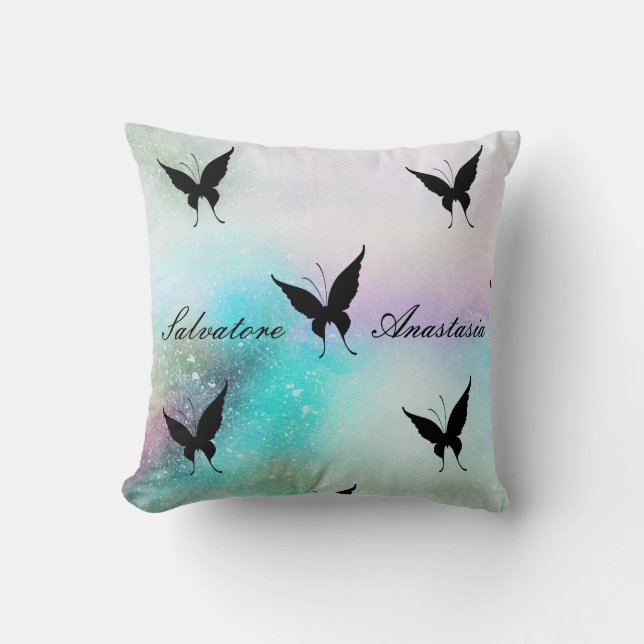 Almofada Legal, incrível, Galáxia, Buterfly (Frente)