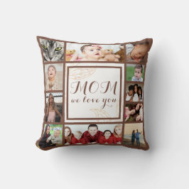 Almofada Legal Mãe Nós Te Amo Travesseiro decorativo De Col