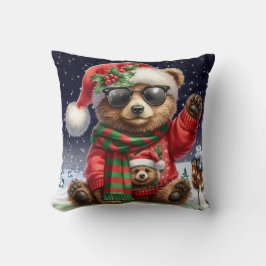 Almofada Legal Urso de Natal