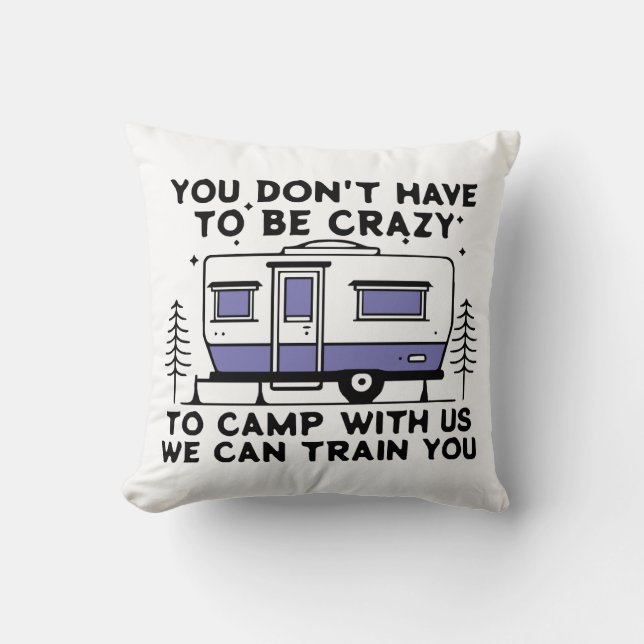 Almofada Legenda de acampamento desde sempre (Frente)