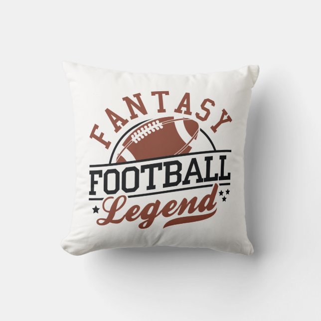 Almofada Legenda de futebol fantasia (Frente)