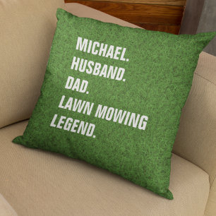 Almofada Legenda personalizada do Pai do marido