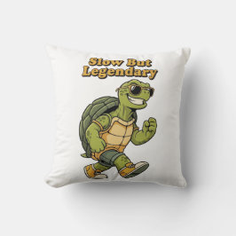 Almofada Legendary Retro Turtle Square Comfort Pillow