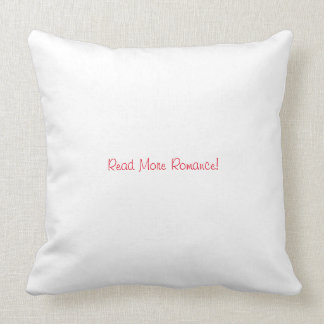 Almofada Leia um travesseiro decorativo mais romance de