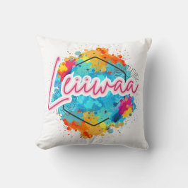 Almofada LEIIWAA – Island Girl Energy in Every Stitch