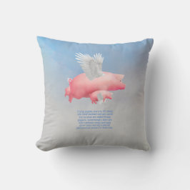 Almofada Leitões voadores