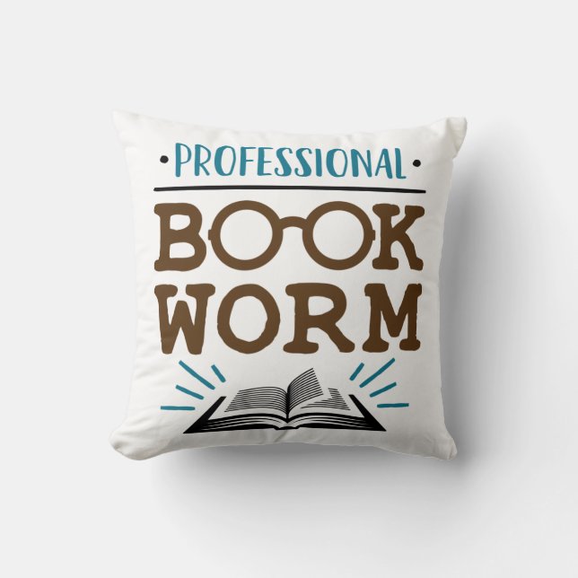 Almofada Leitor de Livros Aviários do Bookworm Profissional (Frente)