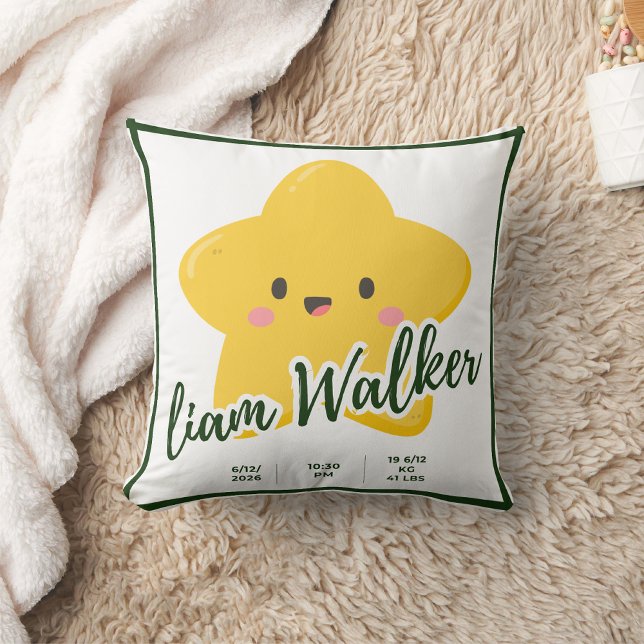 Almofada Leitura amarela personalizável (Criador carregado)